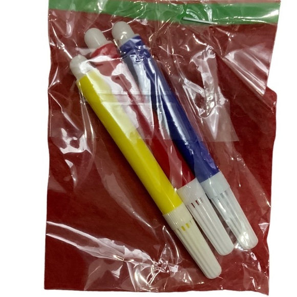 Christmas Stocking Color Your Own Stocking Kit With Fabric Markers 17 inches - Picture 3 of 14